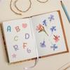 26 Letter Number Cartoon Initial Alphabet Paster 26 Letter Number Stickers  Album Scrapbooking