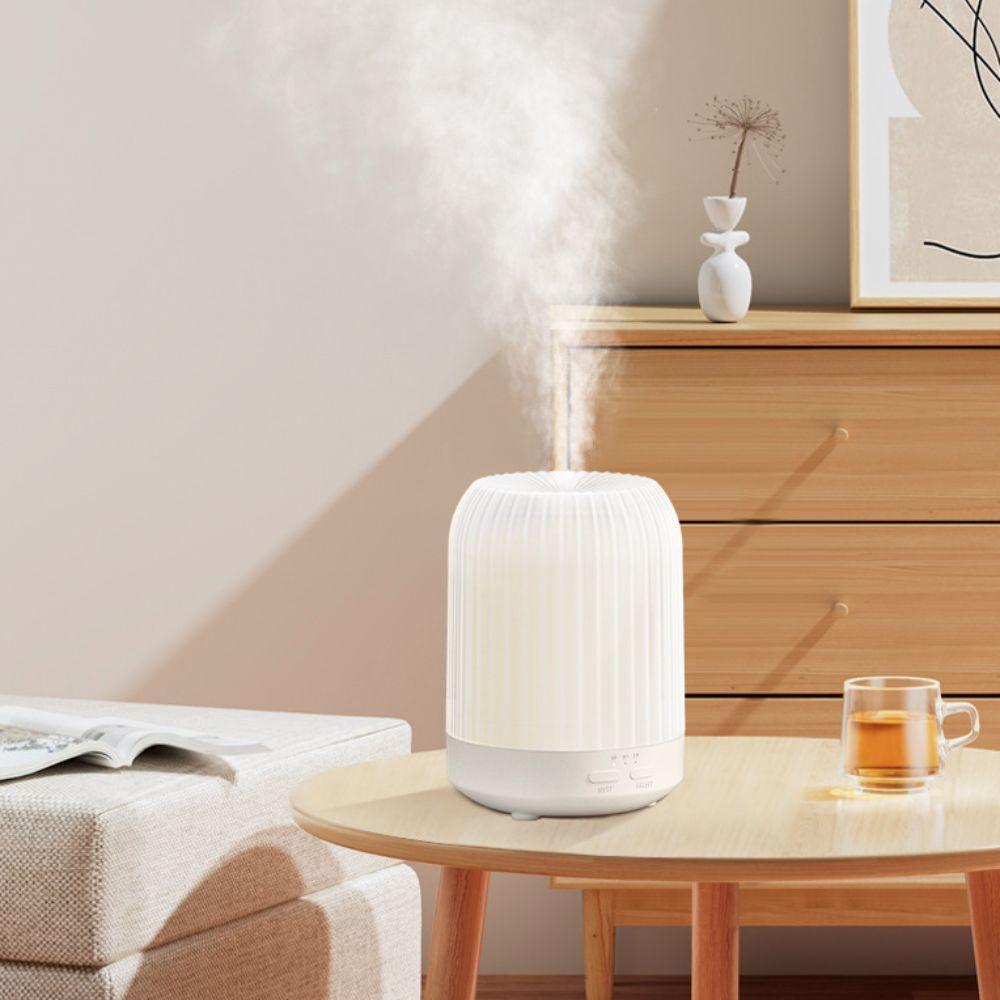 3 In 1 Misting Air Humidifier With Night Light Essential Oil Diffuser Living Room