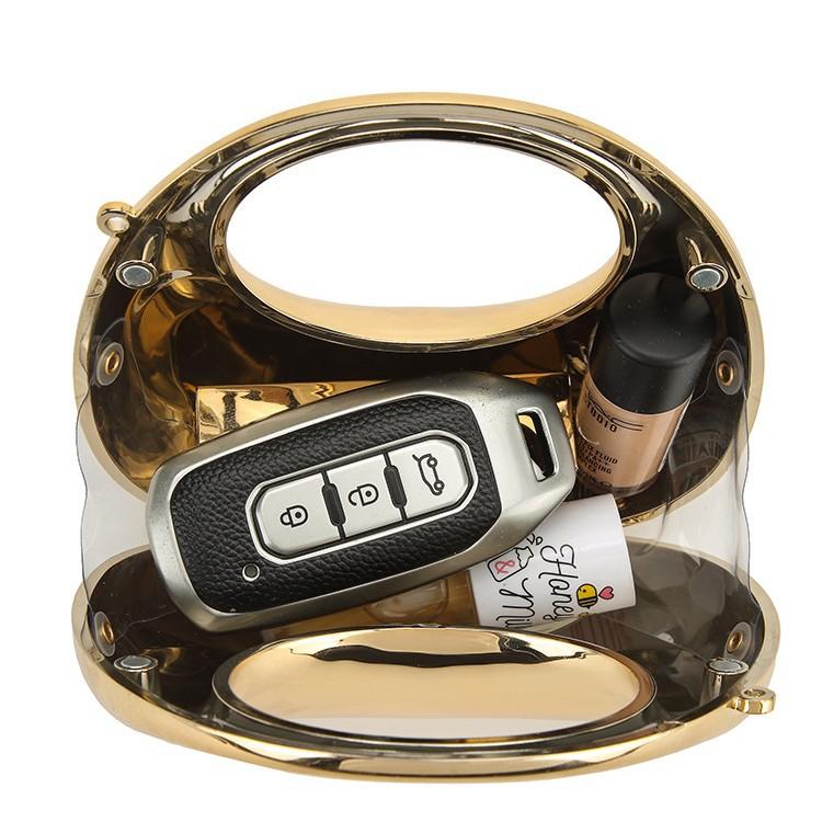 Damen Neue Acryl Mini Kette Crossbody Abendhandtasche