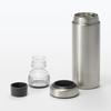 MUJI Insulated Bottle for Carbonated Stainless 12728351 Drinks, 600mL, Steel,