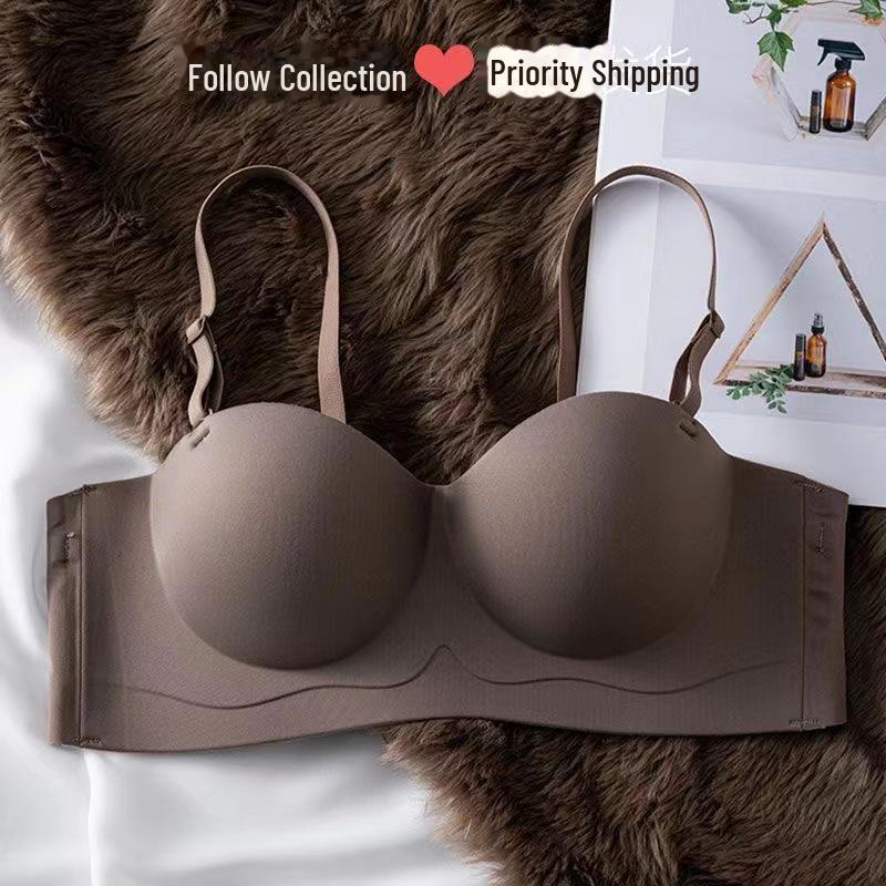 

Бесшовный мультяшный нескользящий бюстгальтер без бретелек для маленькой груди L 36/80ABC, 110-125 jin