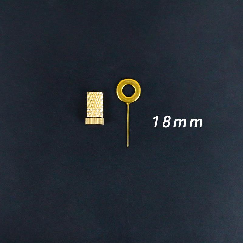 Third-Gen Stainless Steel Leather Stitching Positioning Needle for DIY Leatherwork