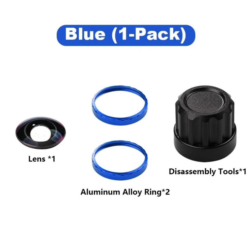 HD Optical Lens Removable Replacement Lens Kit NEW Camera Lens for Insta360 X5 Camera Accessories синий