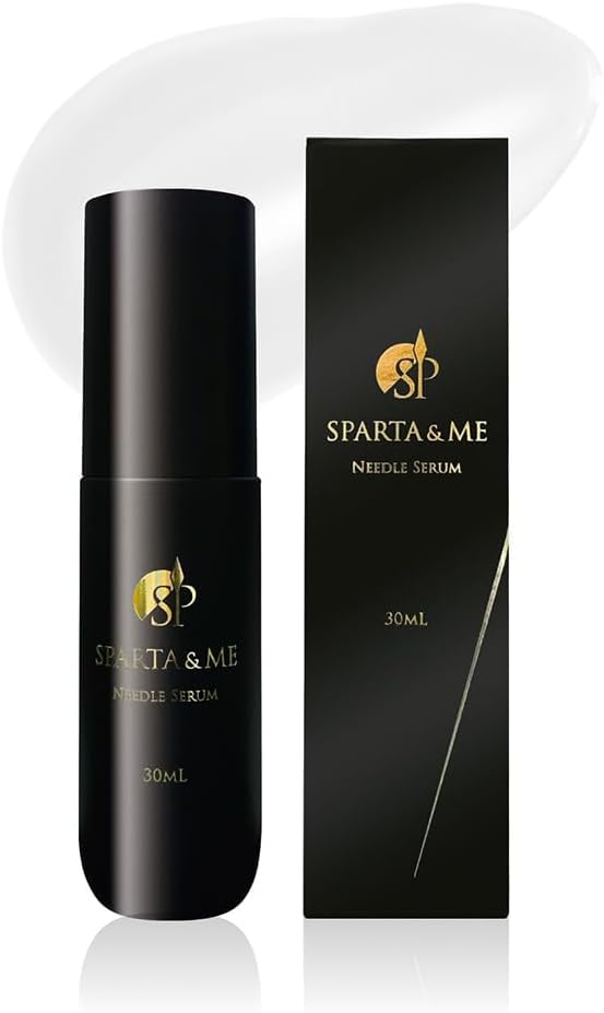 

SPARTA ME Needle million Made in Japan Pain Strongest 3 Types of Needle Pore & (Spartan Me) Serum, 30ml, 1.2 bottles, [Super Cream, Specs] Retinol, чёрный