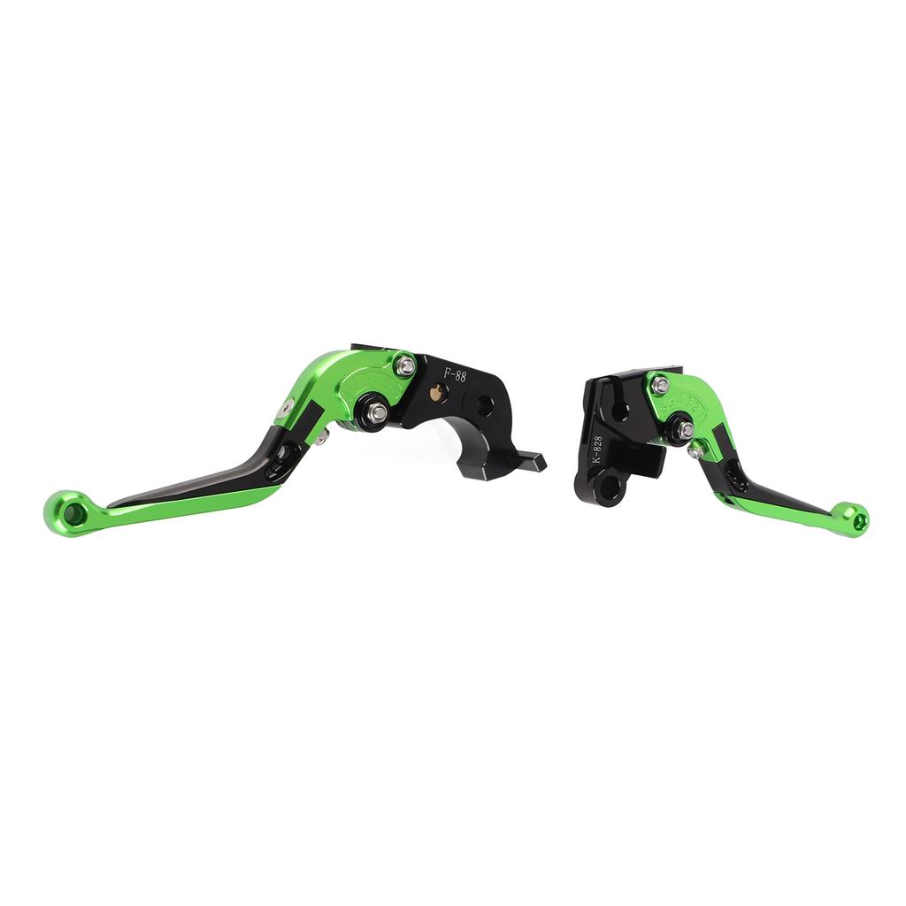 1 Pair Folding Clutch Brake Lever Aluminum Alloy 6 Level Adjustable Brake Handle Lever for Z1000