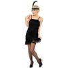 Smiffys Womens/Ladies Deluxe Flapper Fringe Costume Set