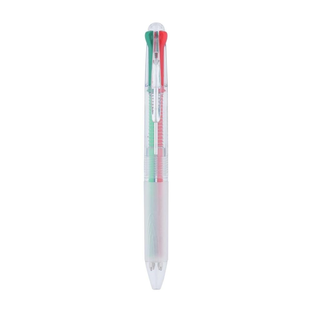 4-in-1 Multicolor Ballpoint Pen Press Using Writing Pen Multi-functional Gel Pen  Gift