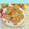 Cute Hot Dog Plush Keychain With Cartoon Design For Backpack And Bag Decor