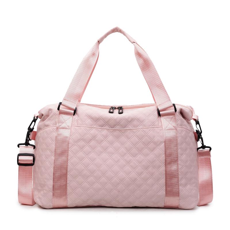 Large Capacity Travel & Gym Bag with Dry/Wet Separation - Shoulder Crossbody and Handheld