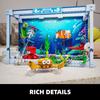 Non-Toxic 391Pcs Fish Tank Building Blocks Toys Model Ocean Fish Tank Assemble Puzzle Bricks Toy Sets For Kid Desktop Ornament Gifts