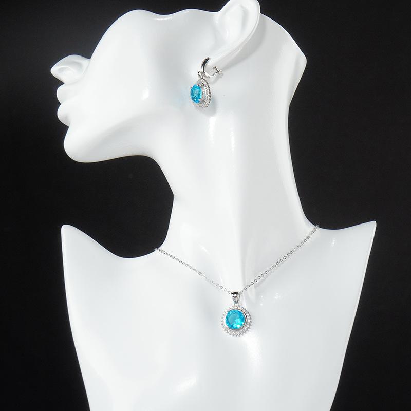 2026 Premium Design Jewelry Set Women's Jewelry Necklace Earrings Non-fading Earrings Light Luxury