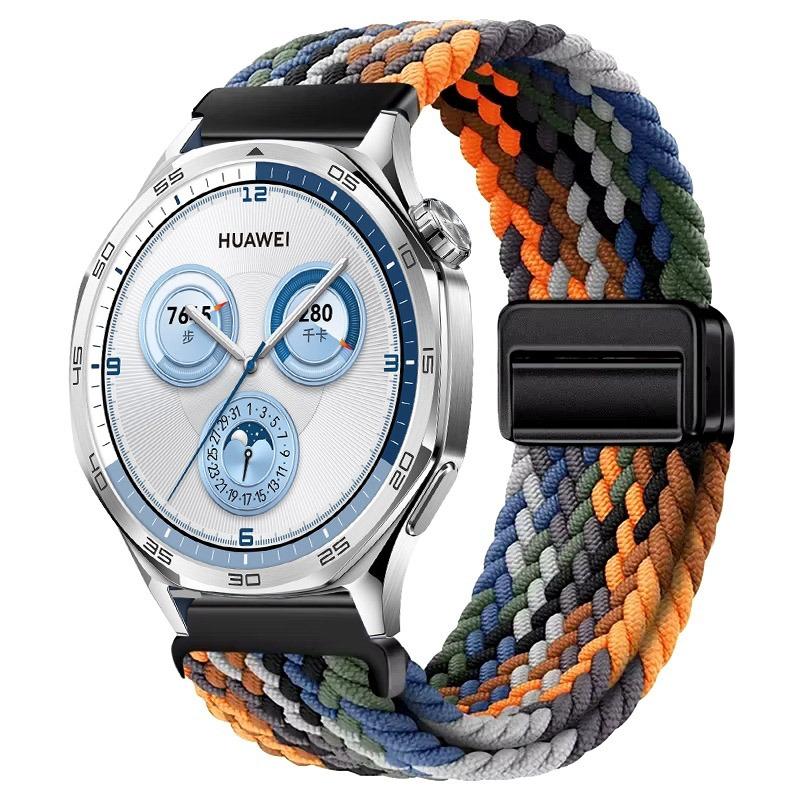 22mm 20mm Nylon Loop Band for Huawei Watch GT5 Pro/GT5 4 Pro GT3 2 GT2e Replaceable wristband for Huawei Watch 46mm 42mm Strap