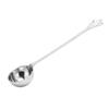 Durable Stainless Steel Coffee Scoop High Polish Long Handle Coffee Measuring Spoon Silver Coffee Tablespoon Coffee Making