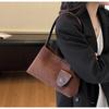 Retro bag women's large-capacity new autumn and winter casual shoulder underarm mother and child bag commuter tote bag