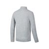 SAUCONY Stand Collar Fitted Comfortable Long Sleeve T-Shirt Men Tops Light-Flower-Gray SC2240129B-HS04