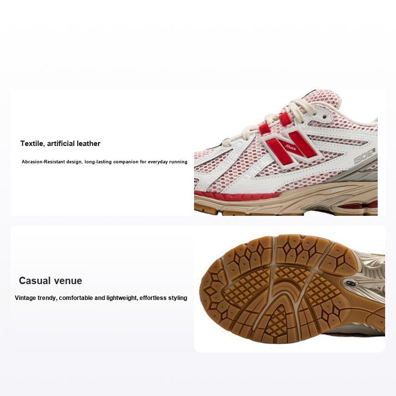 New Balance 1906R Sea Salt True Red Unisex Sneakers Biały Kamyk M1906RO