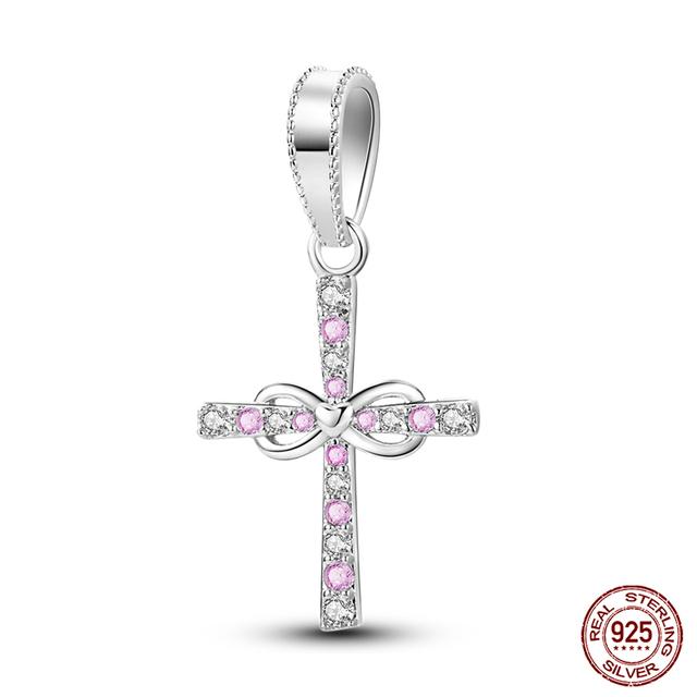 Prawdziwe 925 Sterling Silver kolorowy motyl sowa wróżka wisiorki koraliki Fit Fasion 925 oryginalne bransoletki naszyjniki Fine DIY biżuteria