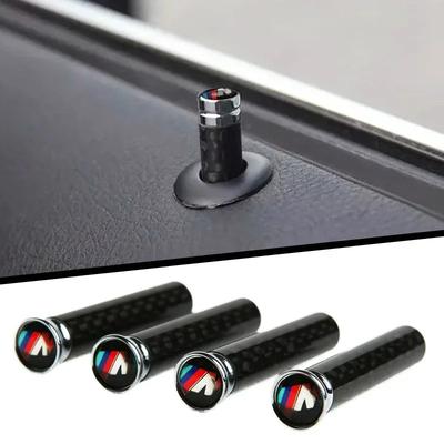 4 Stück Edelstahl Auto Türverriegelung Modifizierte Türpins Für bmw M Aufkleber X1 X3 X4 X5 X6 X7 e46 e90 f20 e60 e39 f10 Autozubehör