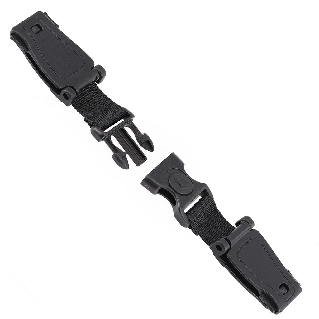 Safety Strap Buckle 16.5cm/6.3inch ABS + Webbing Car Accessories