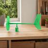 3D Printed Windmill Garden with Weathervane, Colorful Outdoor Yard Stake Hollow Wind Spinner Spinning Blades, UV-Resistant Ornament for Lawn