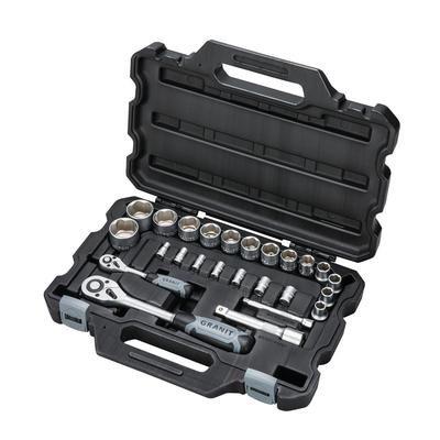 Socket Wrenches Set of Sockets with Ratchet 25