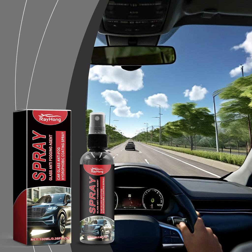 RAYHONG Auto Glass Coating Spray Windshield Window Rain Cleaner and Maintenance Spray