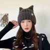 Elastic Knitted Wool Cap Windproof Winter Hat Fashion Ear Protection Cap  Outdoor