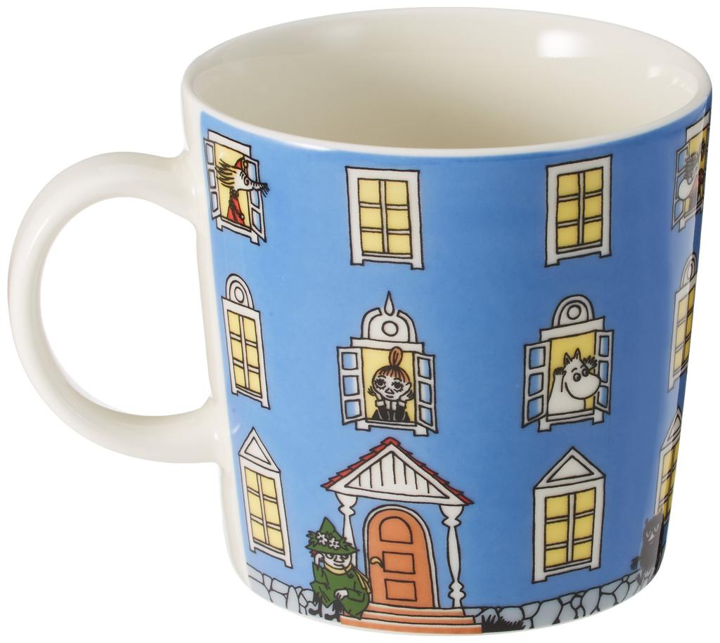 ARABIA Moomin Mug 70th Anniversary Moomin House [Parallel Import] 64-1180-100119-8