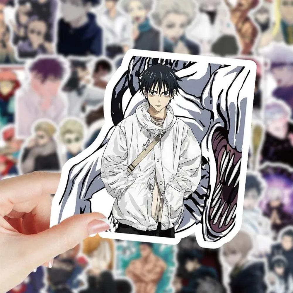 10/30/50/100pcs Japanese Anime Jujutsu Kaisen Graffiti Stickers Cool Gojo Satoru Manga Decals Cool Cartoon Sticker Toys