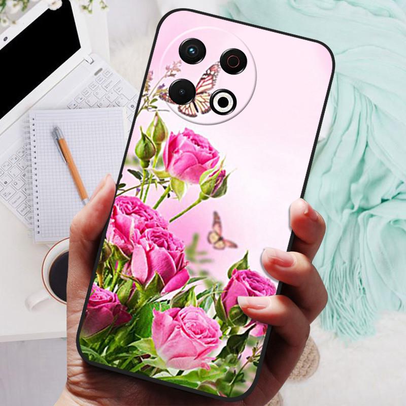 For Tecno Spark 30 Pro Case Soft TPU Silicone Phone Covers for Tecno Spark 30 KL6 Spark30 Pro KL7 Case Bumper  Shockproof Coque