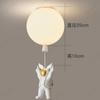 Creative Cartoon Decoration Astronaut LED Pendant Light Balloon Light Children's Bedroom Living Room Corridor Lighting Fixtures