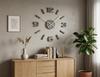 Gray Wooden Wall Clock EKO 75cm