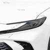 For Toyota Camry LE/SE camry XV80 Exterior Front Lamp Black Anti-Scratch Film Accessories Headlight Transparent Protective Film
