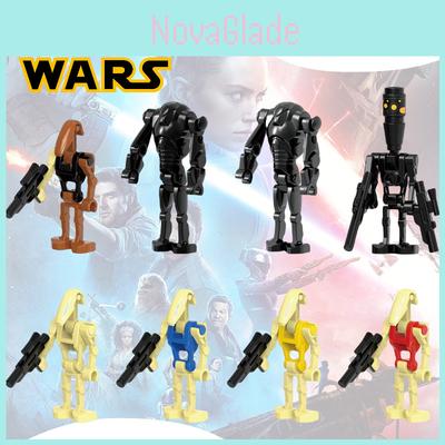 Abs Plastic Star Wars Robot Building Blocks With Diy Option