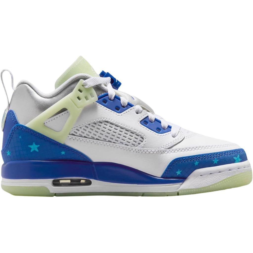 Air Jordan Spizike Low GS Sneaker School Kids Sneakers White Volt-Tint Metallic-Silver HJ5979-100