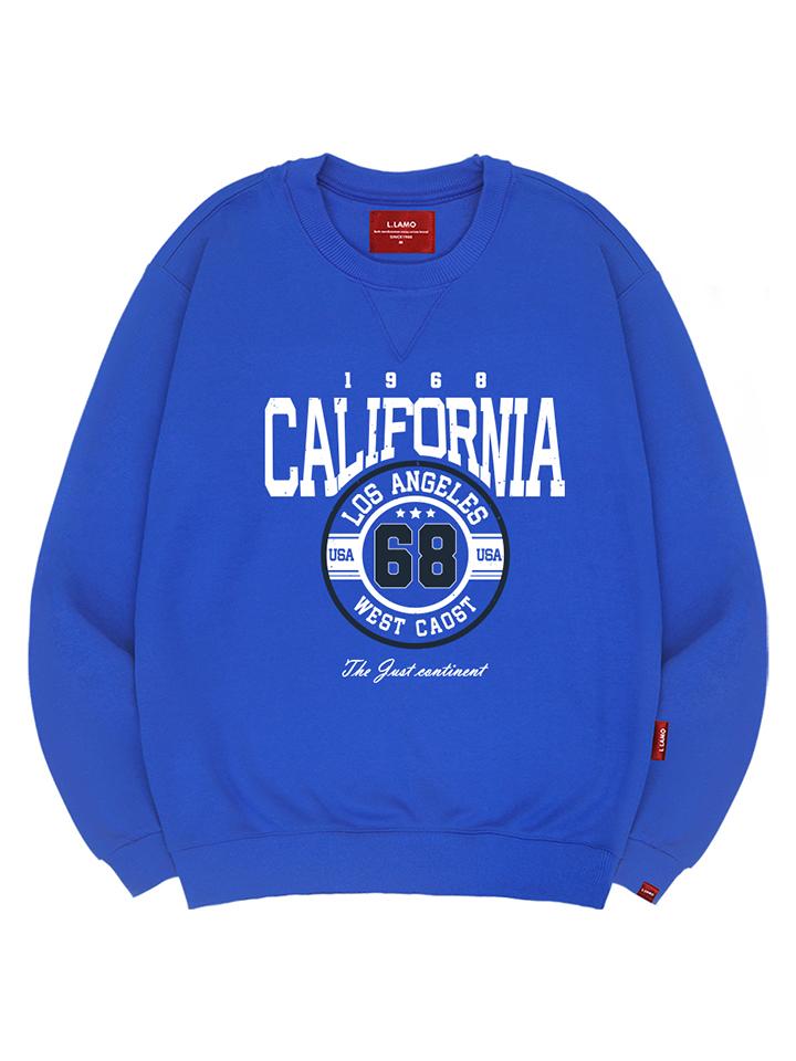 Ellamo California 68 Sweatshirt Unisex Big Size S~4Xl (Type A)