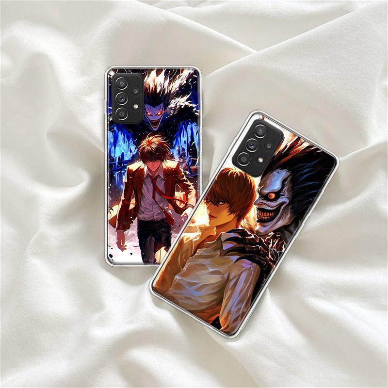 Anime Deth Note Light Yagami Phone Case for Samsung A54 A57 A37 A17 A14 A15 A12 A24 A34 A55 A35 A25 A52S A07 A05S A04S A22 A32 A