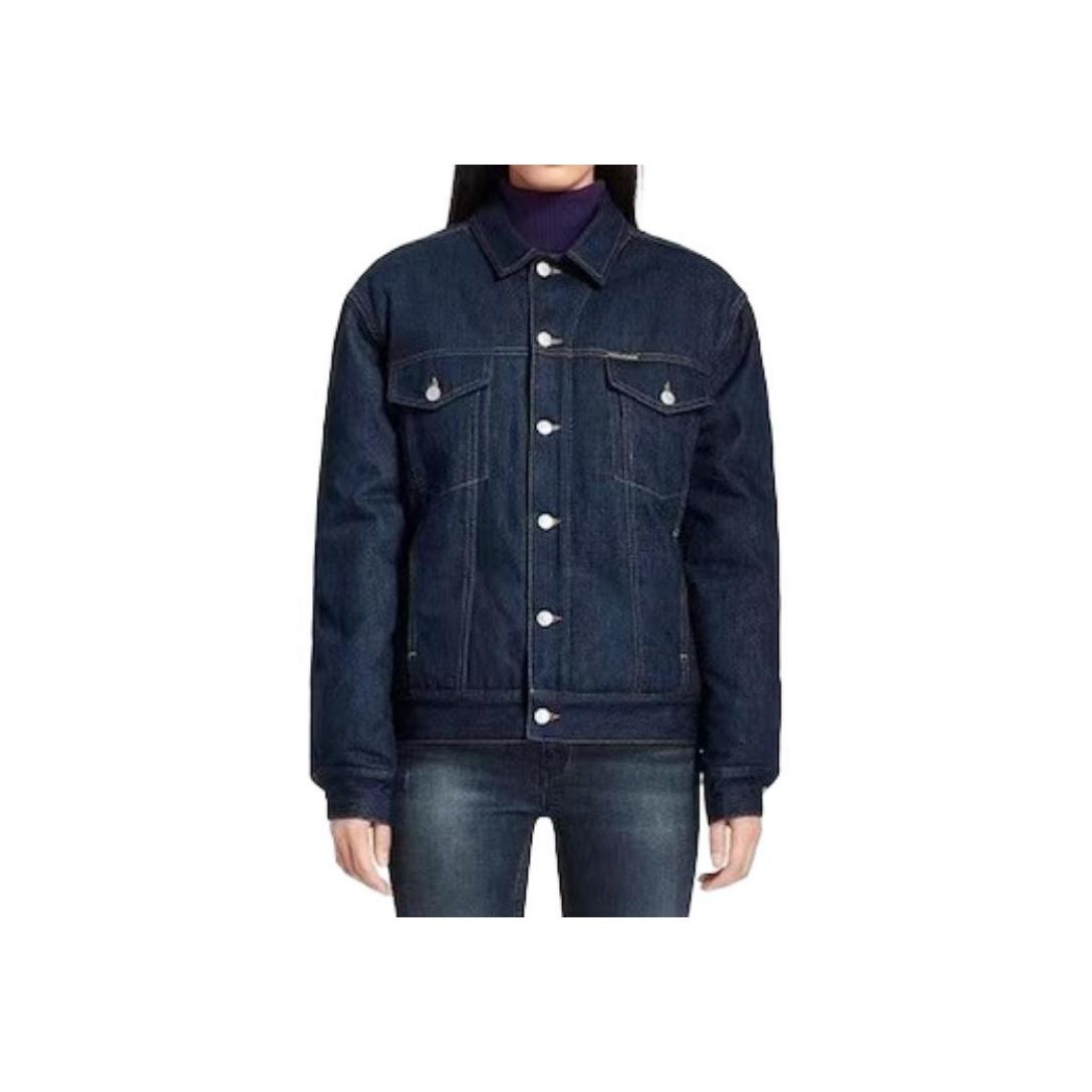 

Calvin Klein Casual Fashion Simple Versatile Denim Jacket Women jackets J208235 XS