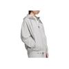Adidas Fustl Jacket Hoodie Fashion Versatile Long Sleeve Jacket Women Jacket Gray JY8067