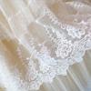 Spring and Autumn Women's Skirt Lace Splicing Polka Dot Super Fairy Saree Cake Half-body Skirt