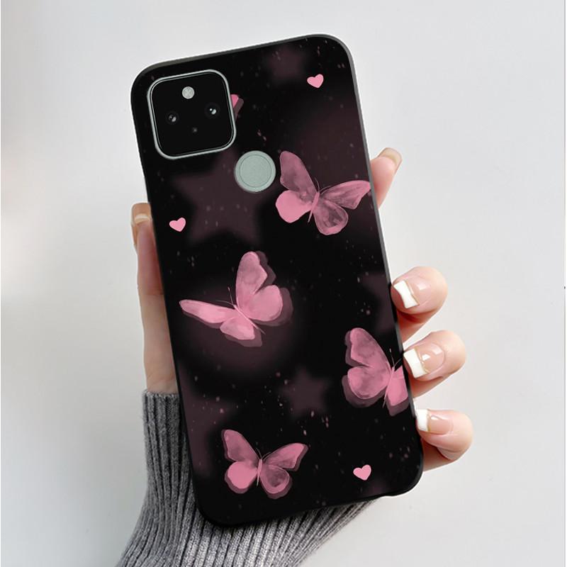 

Printing Pattern Case For Google Pixel 4A 4G 5G/Pixel 5 XL/Pixel 4/Pixel 4XL Fundas Soft Silicone Shell Cover Cute Flower Casing Google Pixel 4A (5G)