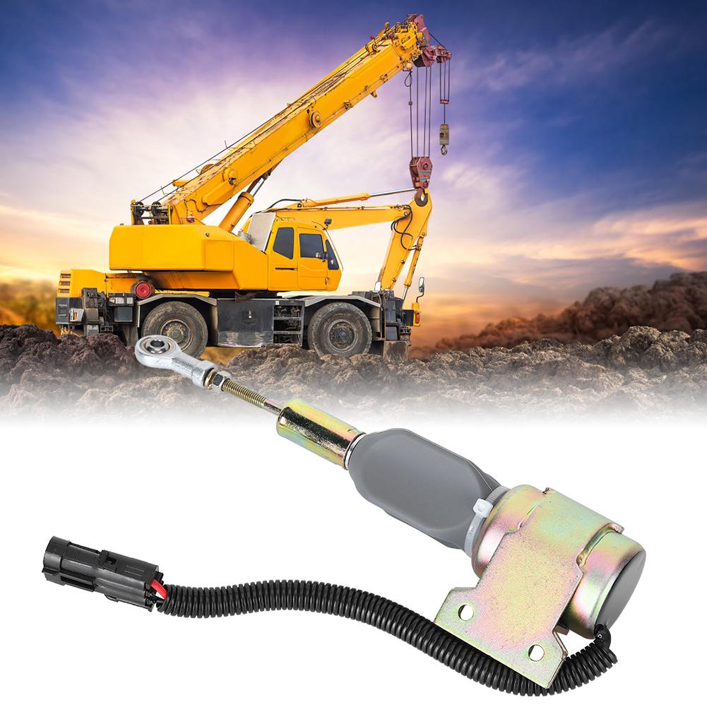 Electrovalva de oprire a motorului 24V 3932530 SA?4756?24 Potrivit pentru Cummins 4BT 6BT5