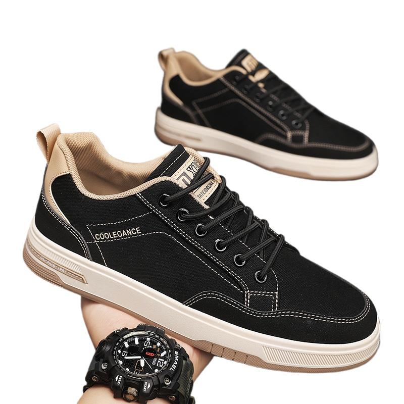 Fashion 2025 Spring New Mens British Style Board Shoes Versatile Platform Sneakers FashionableTrendy Casual Shoes Men  Zapatos Casuales