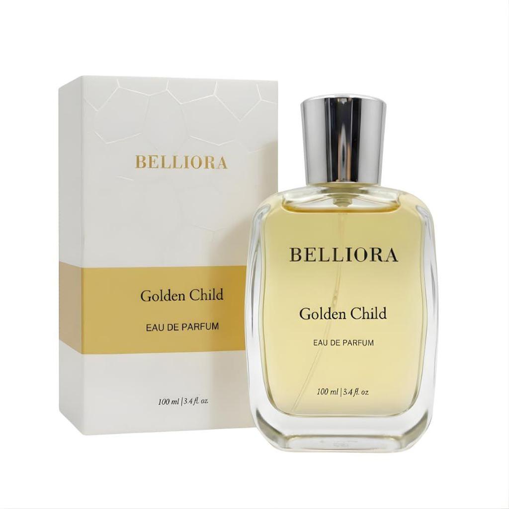 Golden Child Perfume For Men & Women |Sweet Spicy Woody | Cinnamon, Nutmeg & Bergamot, Vanilla, Amberwood Notes | Long-Lasting Luxury Fragrance