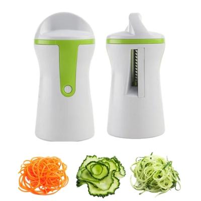 Spiralizator portabil pentru tăiat legume, fructe, răzătoare în spirală reglabilă, unelte pentru salată, răzătoare rotativă, accesorii pentru articole de bucătărie