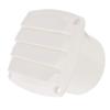Round Boat Louver Marine Exhaust Air Plastic Vent Straight Through Hose Grille Shutter for Boats