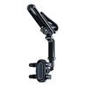 Sun Visor Phone Holder Secure Car Phone Mount Anti-Slip Clamp 360-Degree Rotatable Adjustable Car Phone Holder for Most Smartphones