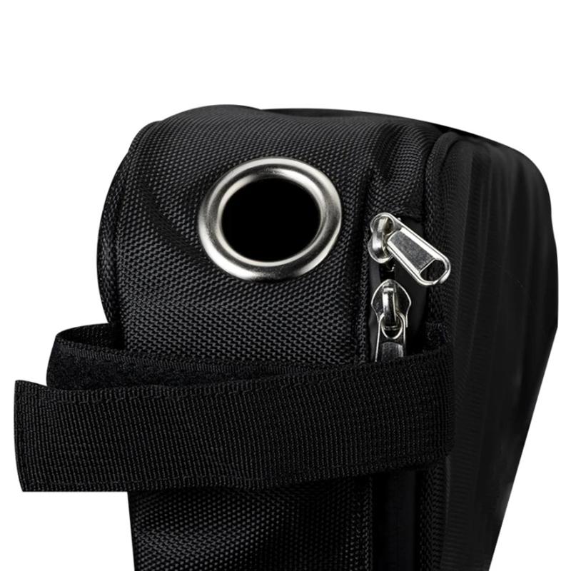 Bolsa para Batería de Bicicleta Eléctrica, 36V, 48V, 60V, 72V, E-Bike, Bolsas Triangulares Para Caja de Bicicleta Negra