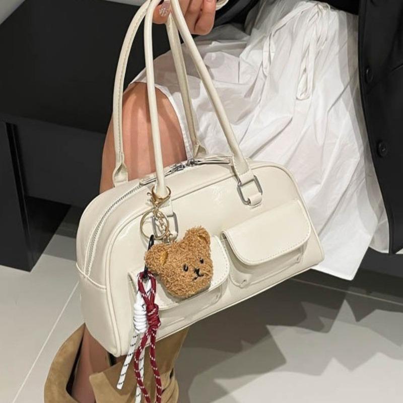 Trendy Niche Design Portable Bowling Bag Spring and Summer New Single Shoulder Underarm Women's Bag Pillow Bag