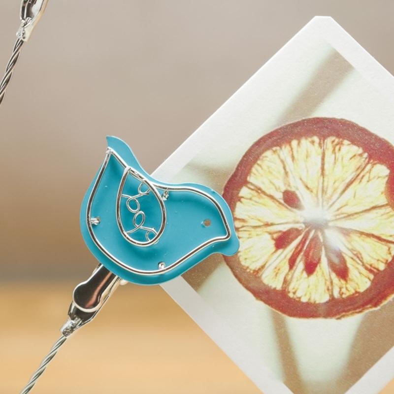 Bird Shape Metal Picture Holder Card Photo Display Stand Notes Memos Clip Holder For Wedding Birthday Table Decoration